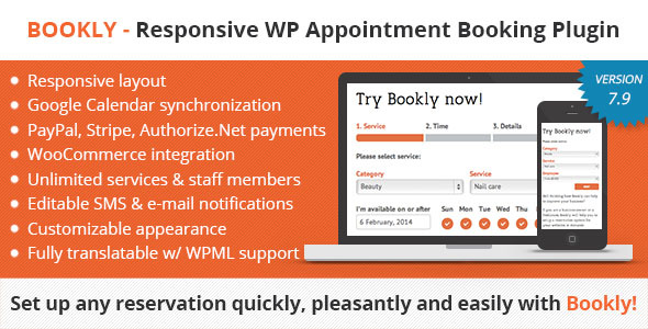 Bookly – Book Appointments, Book Services