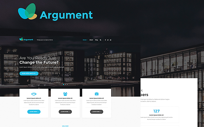 Thème WordPress Argument Business Consulting