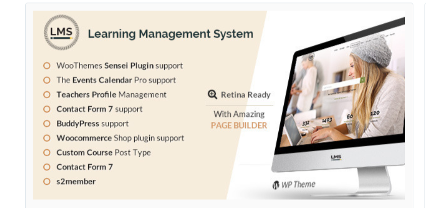 LMS Learning Management System Ausbildung LMS WordPress Theme - Erstellen Sie einen Online-Kurs mit WordPress