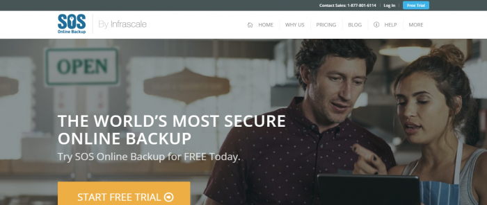 Backup online SOS - Business di backup su cloud