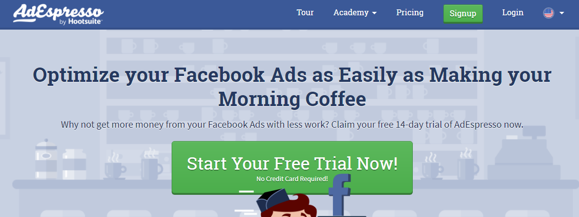 AdEspresso- Công cụ gián điệp quảng cáo trên Facebook