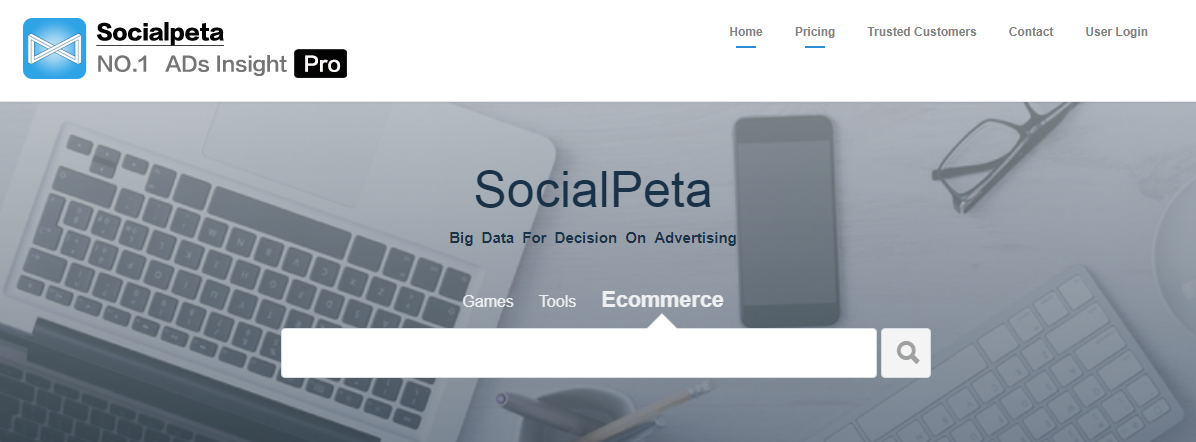 SocialPeta- Công cụ gián điệp quảng cáo trên Facebook