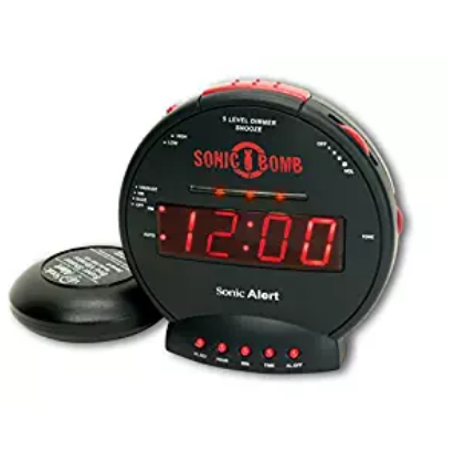 Sonic Bomd With Super Shaker- Alarm Clocks