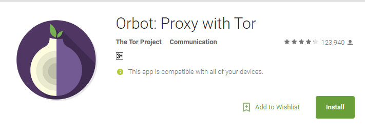 Orbot- Anonymous Browsing Apps
