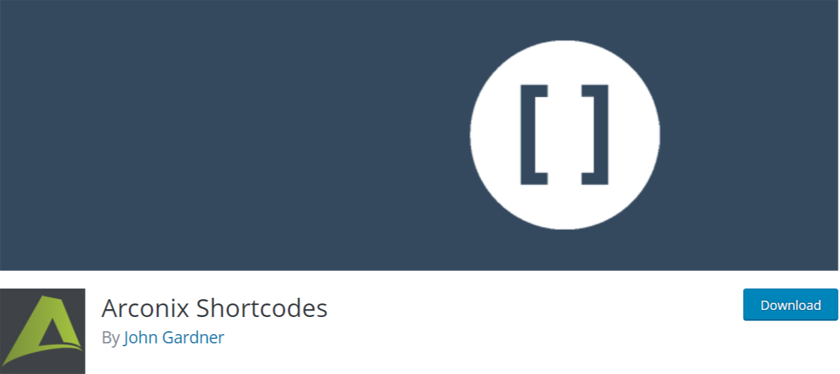 Arconix Shortcodes - WordPress Shortcode Plugins