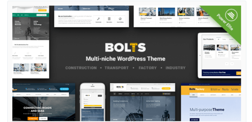 Bolts - WordPress Business Themes