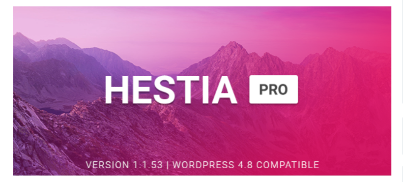 Hestia Pro - WordPress Business Theme