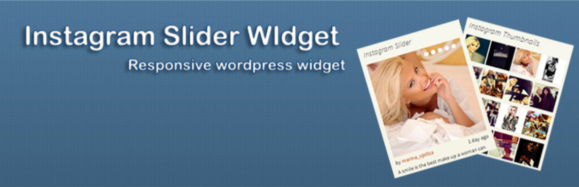 Instagram Slider Widget — WordPress Instagram Plugins
