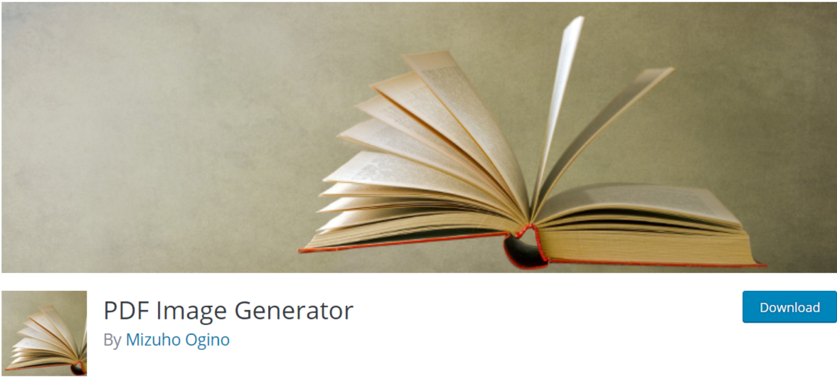 PDF Image Generator — WordPress PDF Viewer Plugins