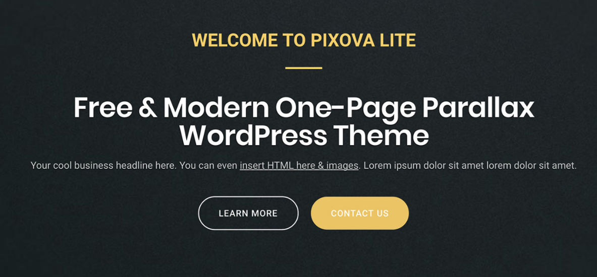 Pixova Lite- WordPress商业主题