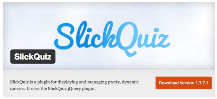 Slick Quiz - WordPress Quiz Plugins