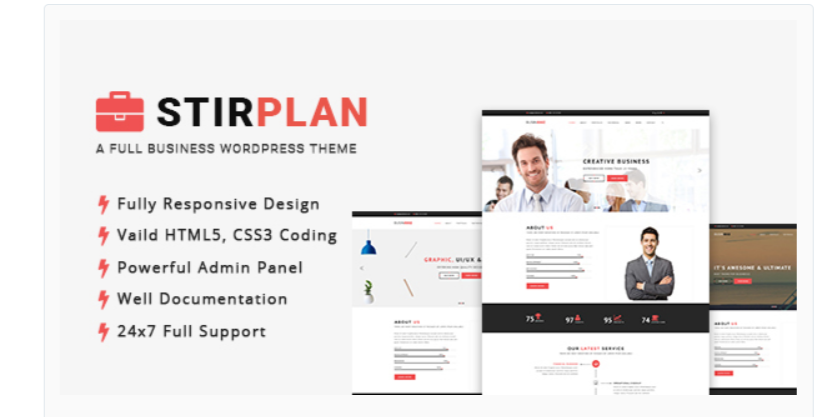 StirPlan-WordPress Business Themes