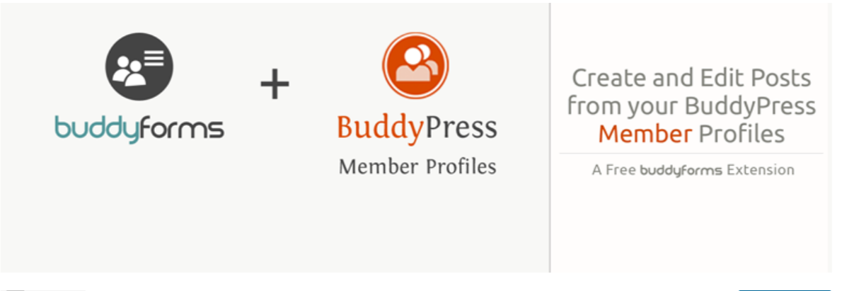 Membri BuddyForms: il miglior BuddyPress Plugins