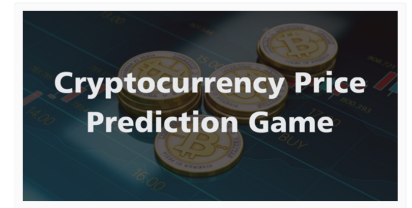 Cryptocurrency Price Prediction Game für WordPress