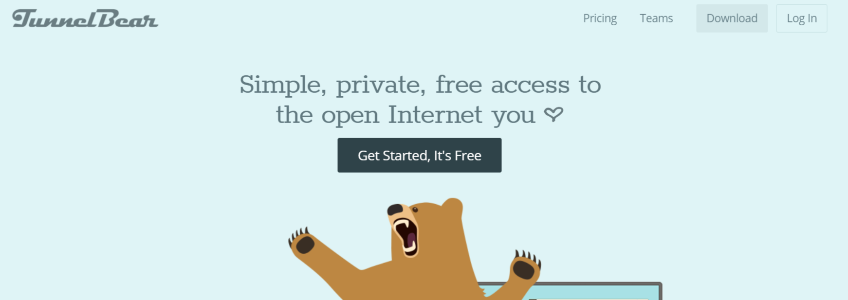 TunnelBear - Best VPN For Estonia