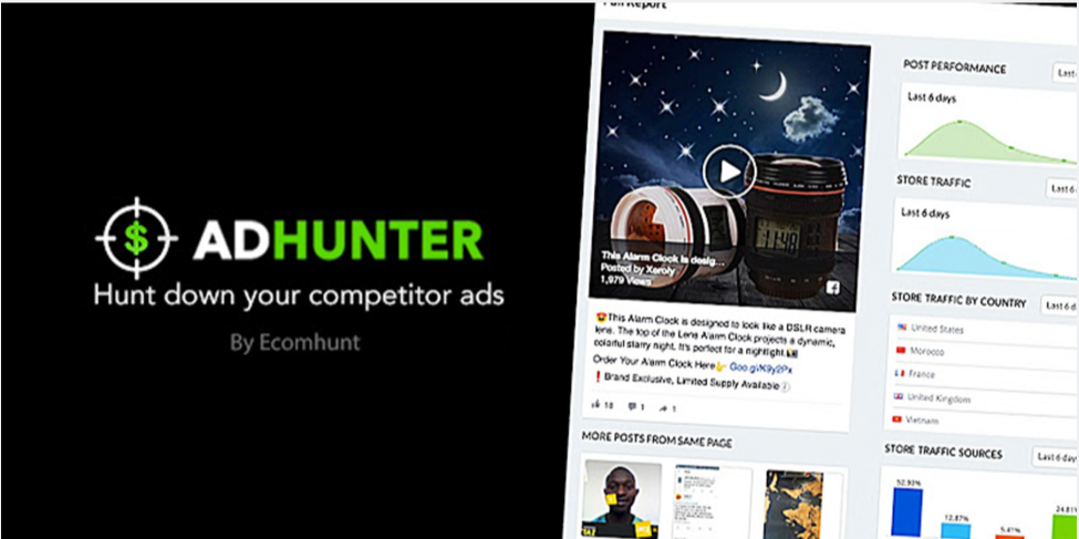 Introducing AdHunter – Reveal Your Competitors Facebook Ads Performance – Ecomhunt Review