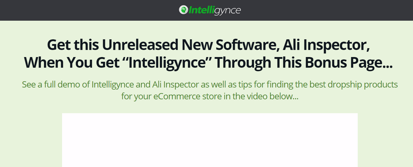 Shopify Analysis Tools Intelligynce- Find Winning Shopify Products