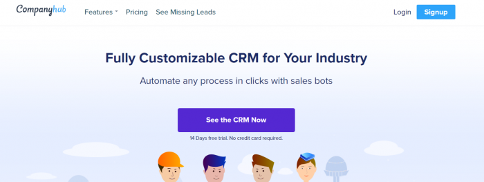 CompanyHub Review: Fully Customized CRM