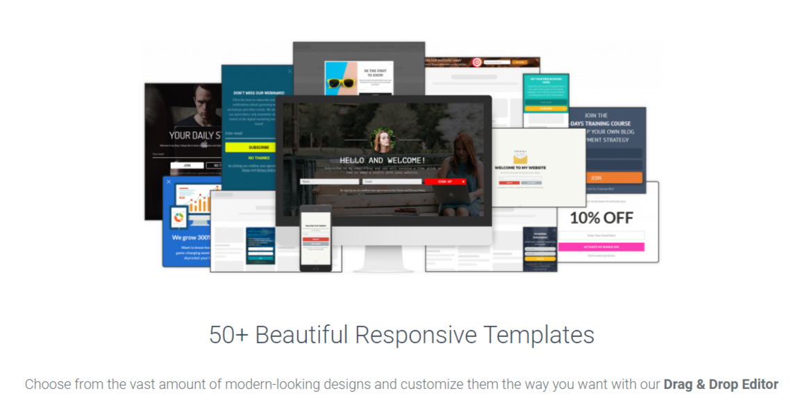 Responsive Templates — Convertful Review