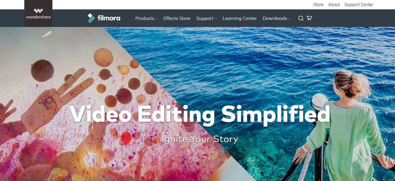 Filmora video editing software for vloggers