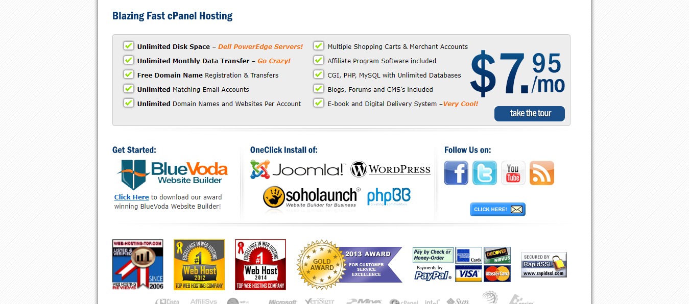 cheap web hosting- vodahost