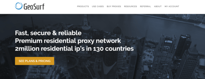 GEOSurf- Best Private Residential Proxies