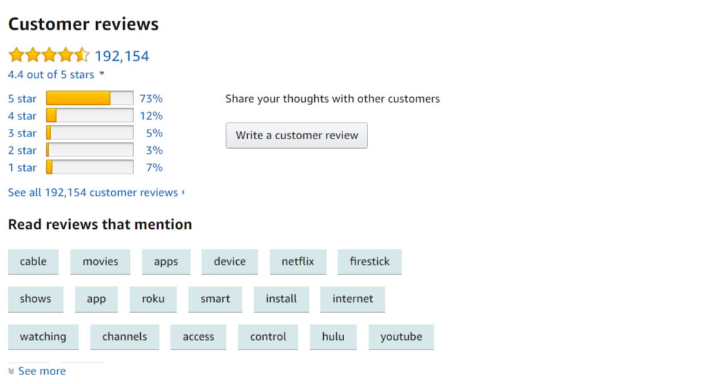 Come trovare prodotti da vendere su Amazon - Controlla le recensioni