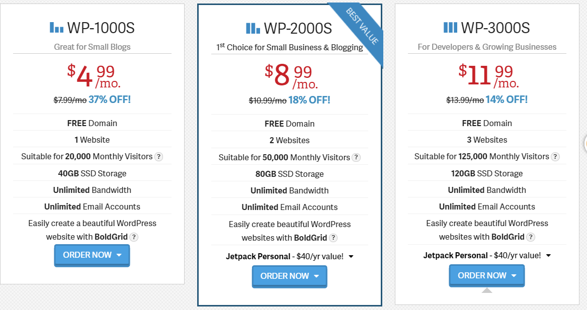 Prepaid 14 months package Webmasters Wordpress websites cPanel SSD Web Hosting 