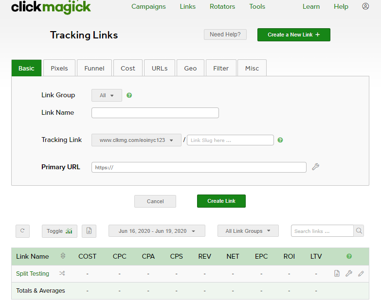 ClickMagick-Review-Tracking-Links