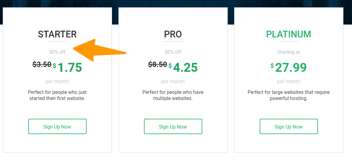 StableHost - Pricing