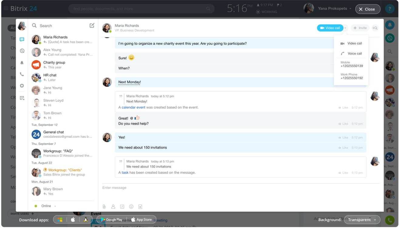 Bitrix24 Review- Free Business Messaging And Internal Communications