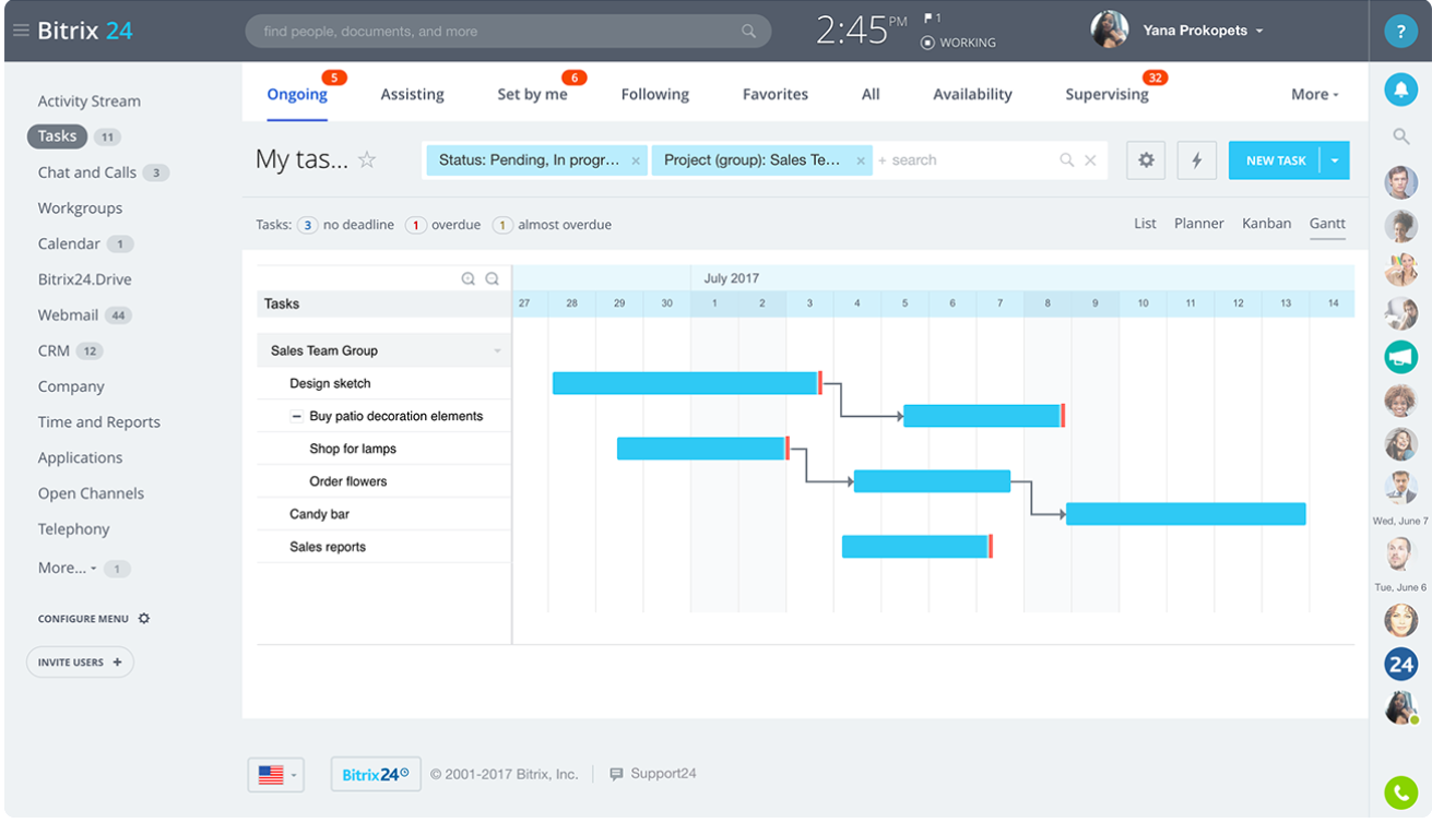 Bitrix24 Review- Free Task And Project Management For Teams