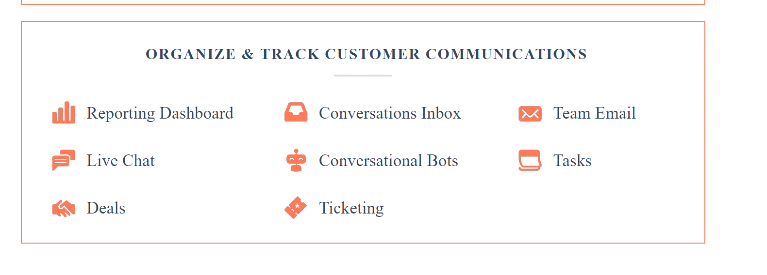 Hubspot customer communication