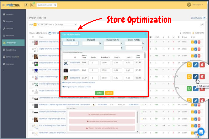DSM Tool Review- Store Optimization