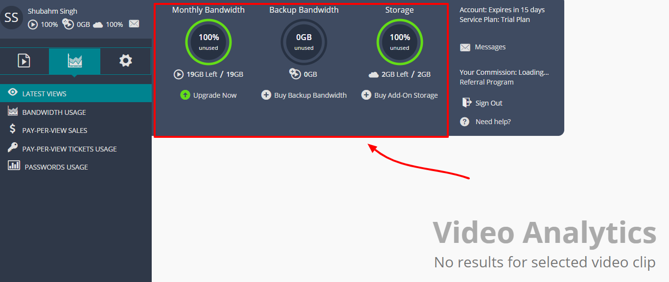 StreamingVideoProvider Review- Video Analytics Optionsa