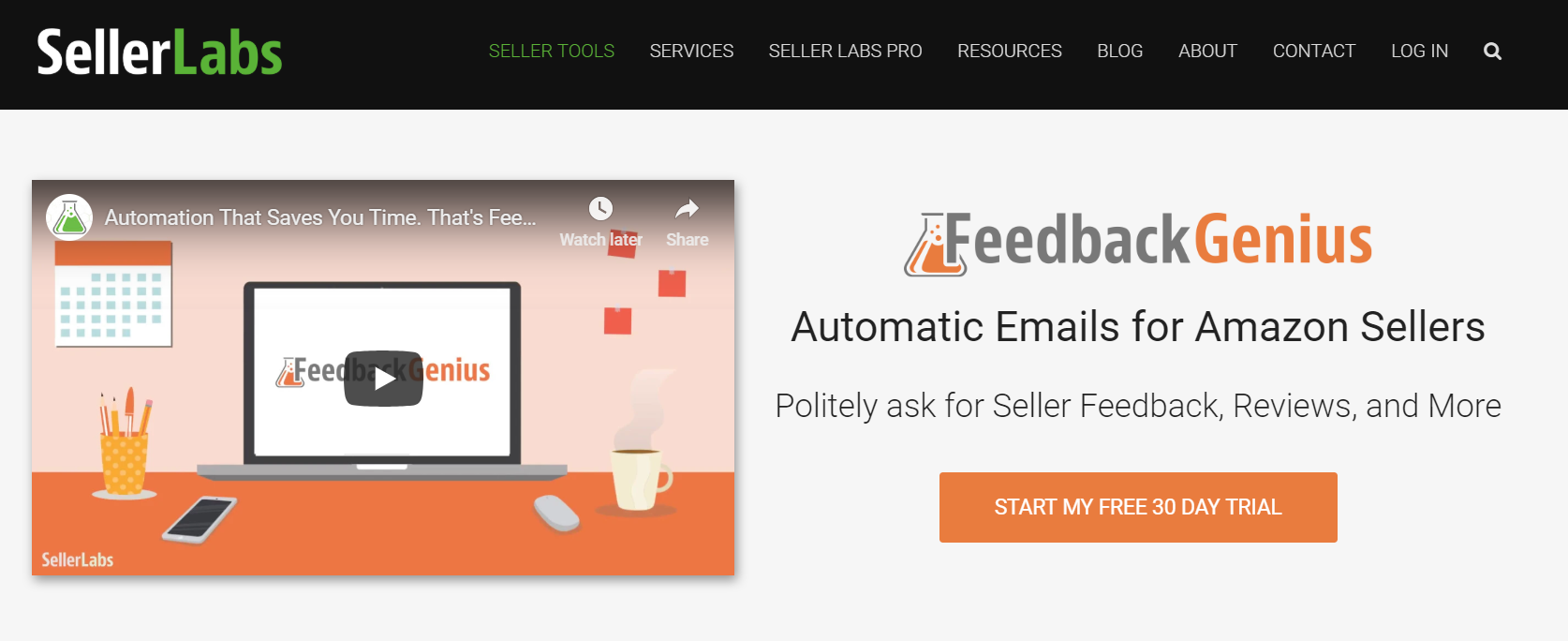 FeedBack Genius - Outils pour vendeurs Amazon