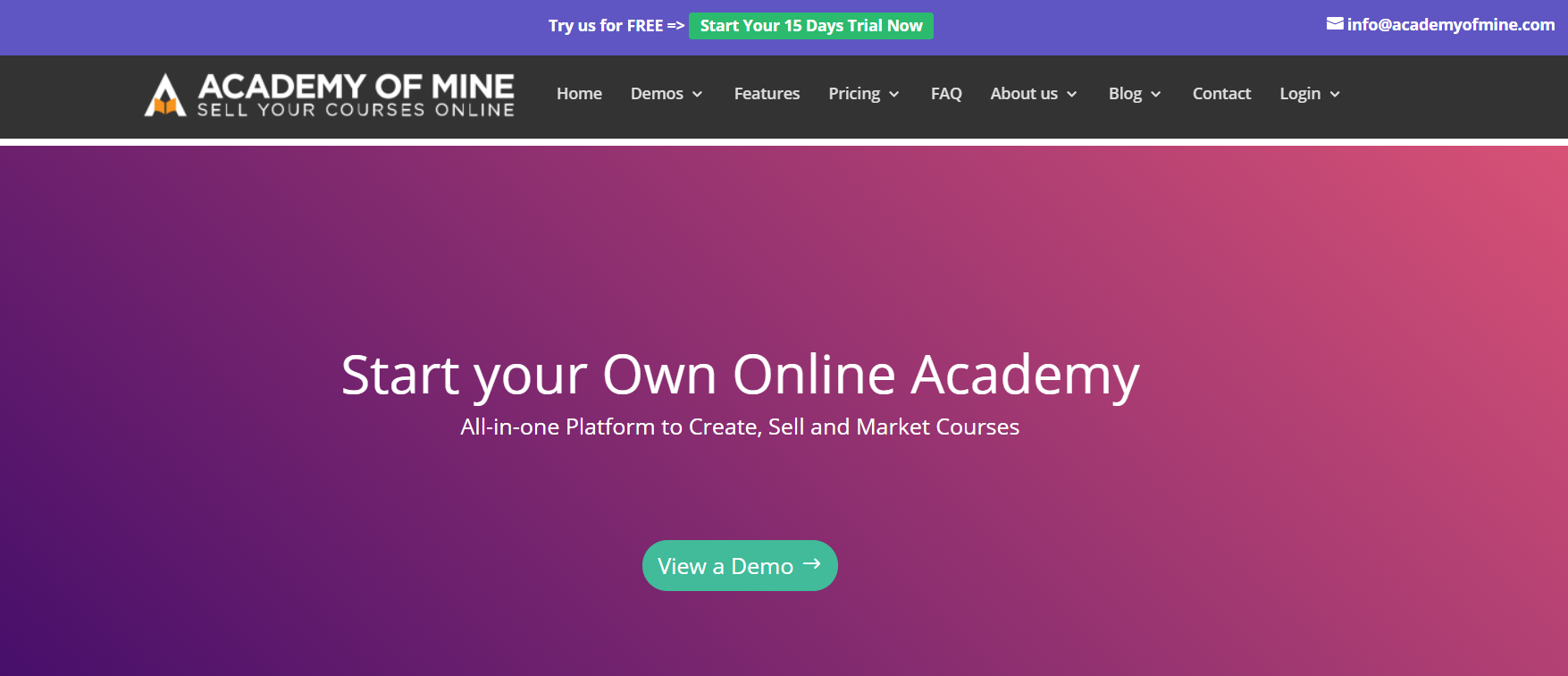 Academy Of Mine Review- How to Sell Courses Online 