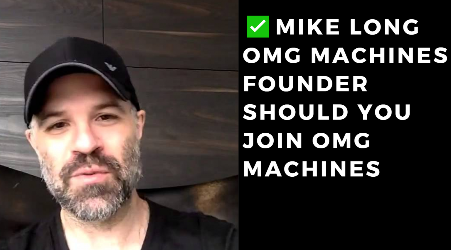 mike long interview omg machines