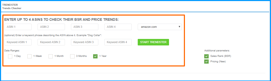 Trendster- Products Trends Finder 