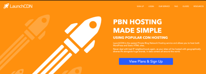 launchCDN pbn hosting 