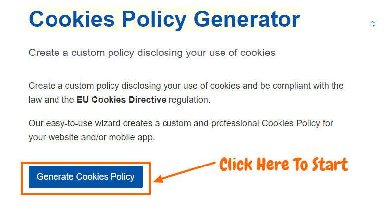 TermsFeed Review- Cookies Policy generator