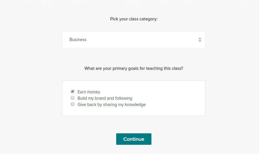 Udemy Vs Skillshare- choose category