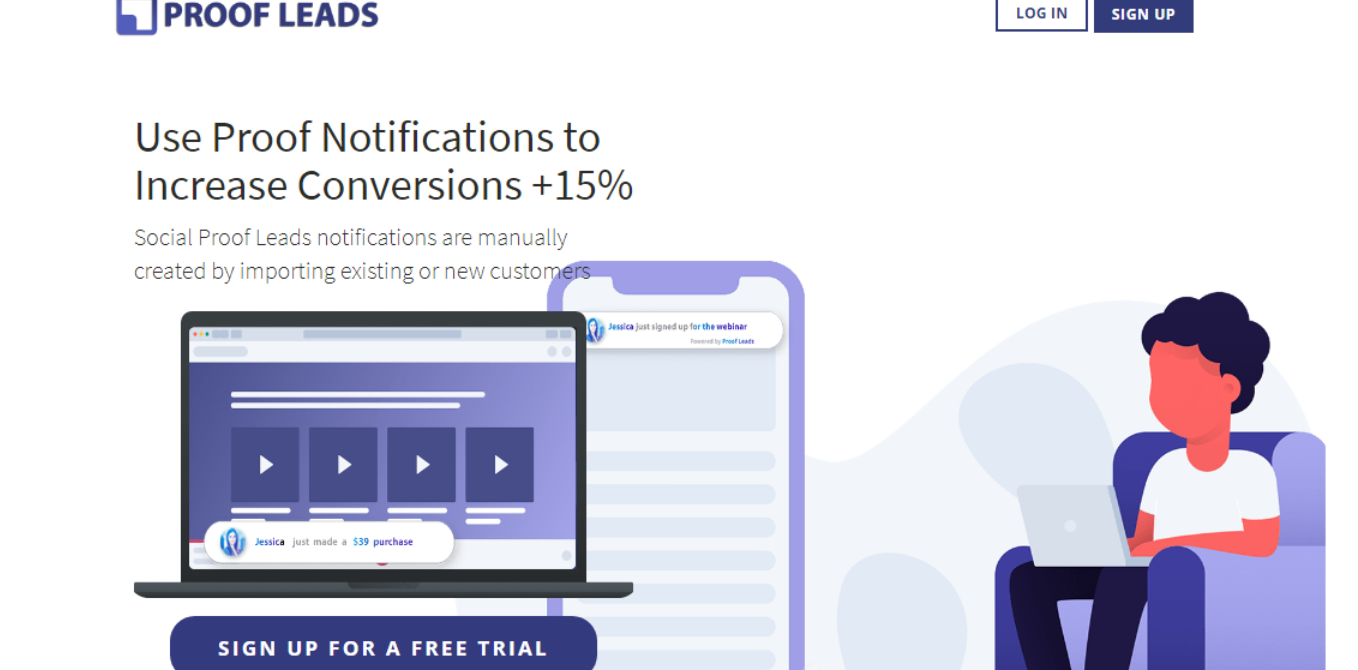 UseProof Review With Alternatives In -proof leads - Use Social Proof Notifications