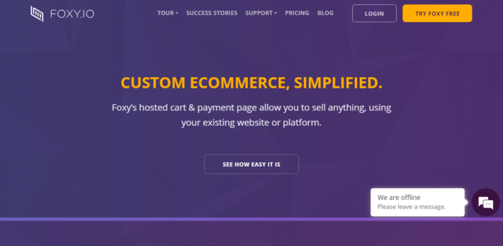 Foxy.io Review - Shopping Cart Platform