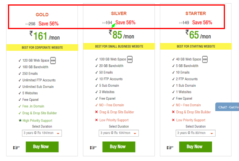 HostingRaja Discount Coupon Code -Affordable Pricing Plan