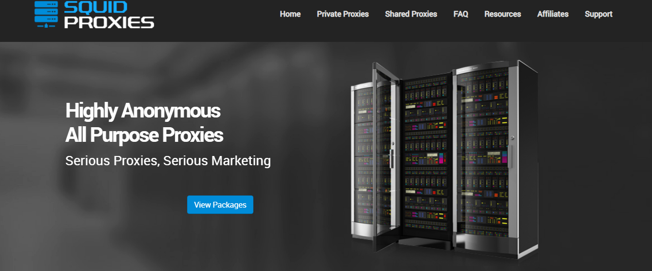 SquidProxies- Fast Proxy Providers For USA