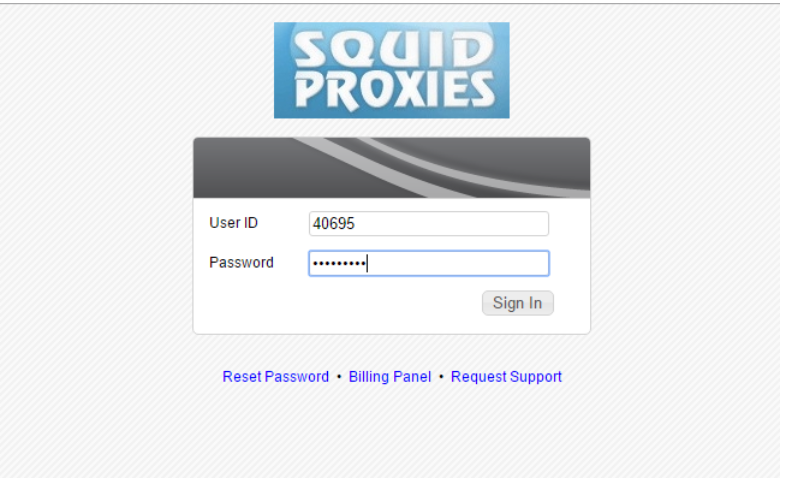 SquidProxies Review- Enter Your Details