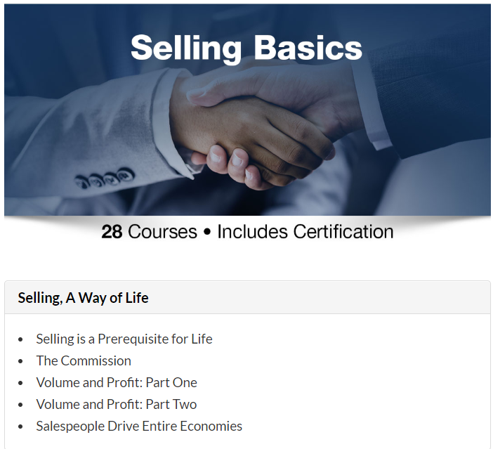 Grant Cardone Courses Review- Selling Basics Course
