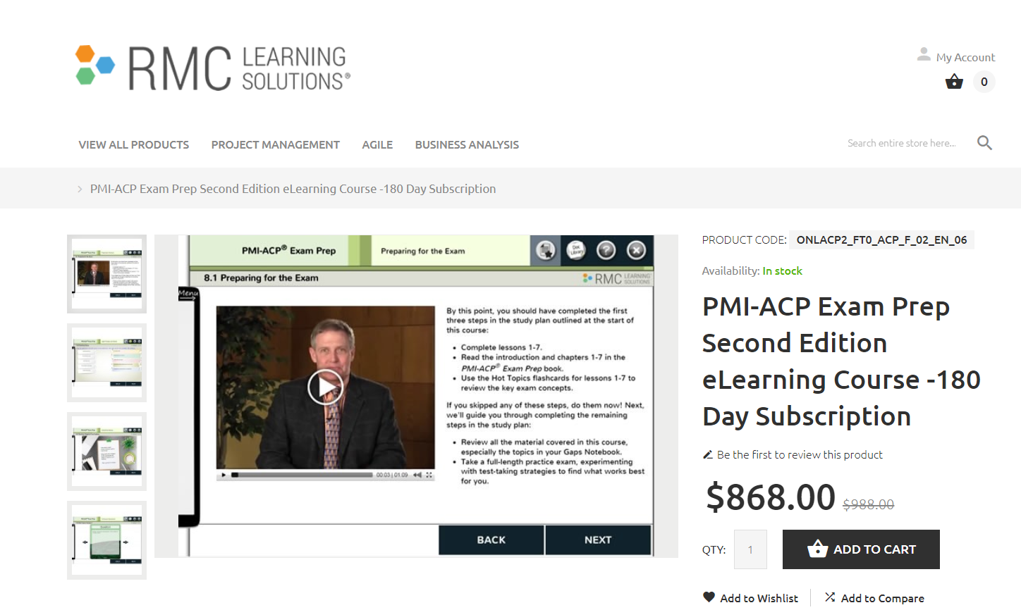 RMC Learning Solution- Best PMI-ACP Online Training Providers