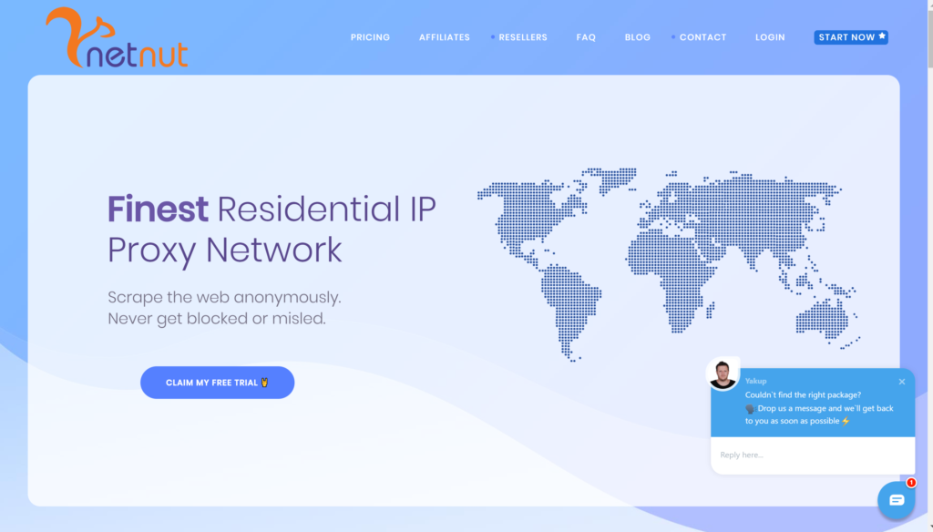 NetNut residential proxy review